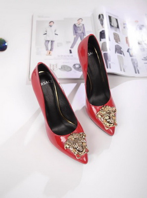 V Shallow mouth stiletto heel Shoes Women--011